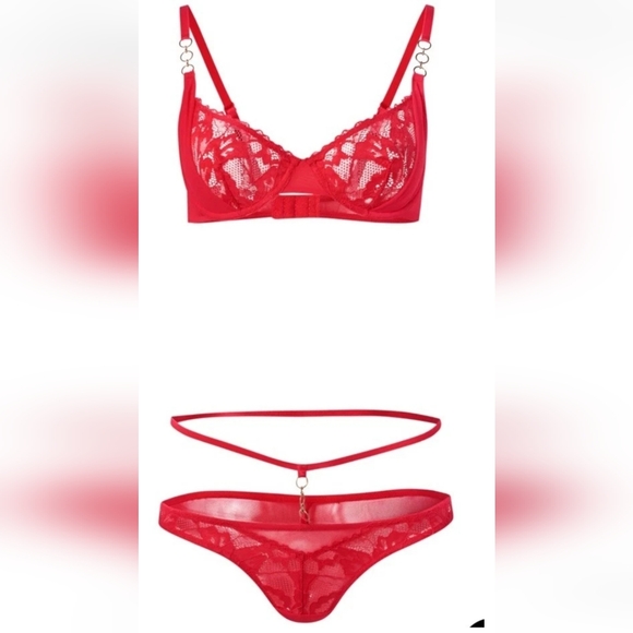 VENUS Cutout Bra & Panty Set - Picture 5 of 11